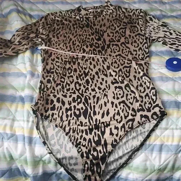 ☆☆☆Leopard bodysuit b16 - Picture 3 of 4